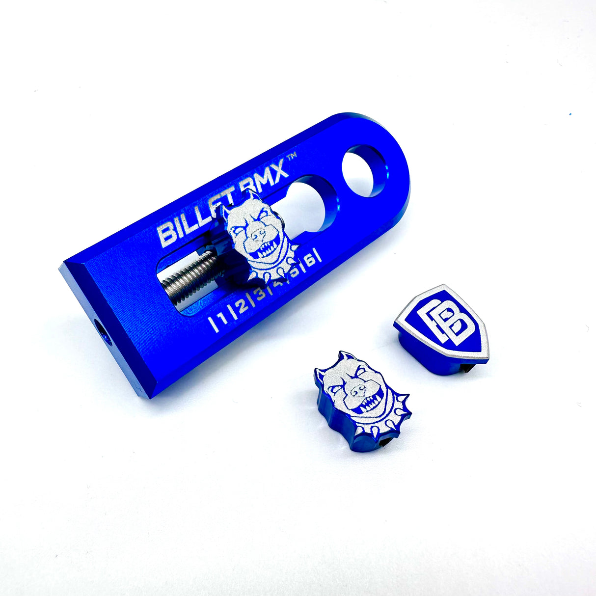 BILLET BMX PITBULL SHIELD UPGRADE FOR CHAIN TENSIONERS (2 Pack) CHAIN TENSIONERS BIL-SHIELD-WEED-GRN