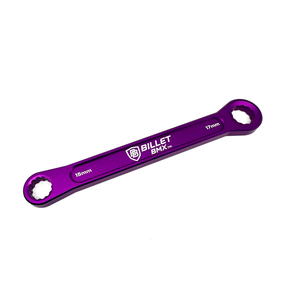 BILLET BMX DEEZ NUTS BILLET ALUMINUM BIKE AXLE NUT WRENCH 15mm & 17mm BIL-WRENCH-15MM-17MM-RED
