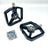 GARY TURNER X BILLET BMX PLATFORM PEDAL SET 9/16 PEDALS BIL-PED-PLAT-GARYTURNER-RED