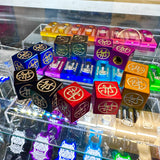 GARY TURNER GT X BILLET BMX Full Size Dice Valve Stem Caps (2 Pack)