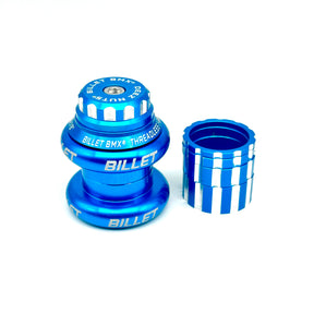 BILLET BMX DEEZ NUTS 12 POINT THREADLESS HEADSET KIT 1-1/8 HEADSET BIL-HEADSET-DZNUT-1-1/8-RED