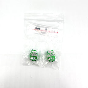 BILLET BMX PITBULL SHIELD UPGRADE FOR CHAIN TENSIONERS (2 Pack) CHAIN TENSIONERS BIL-SHIELD-WEED-GRN