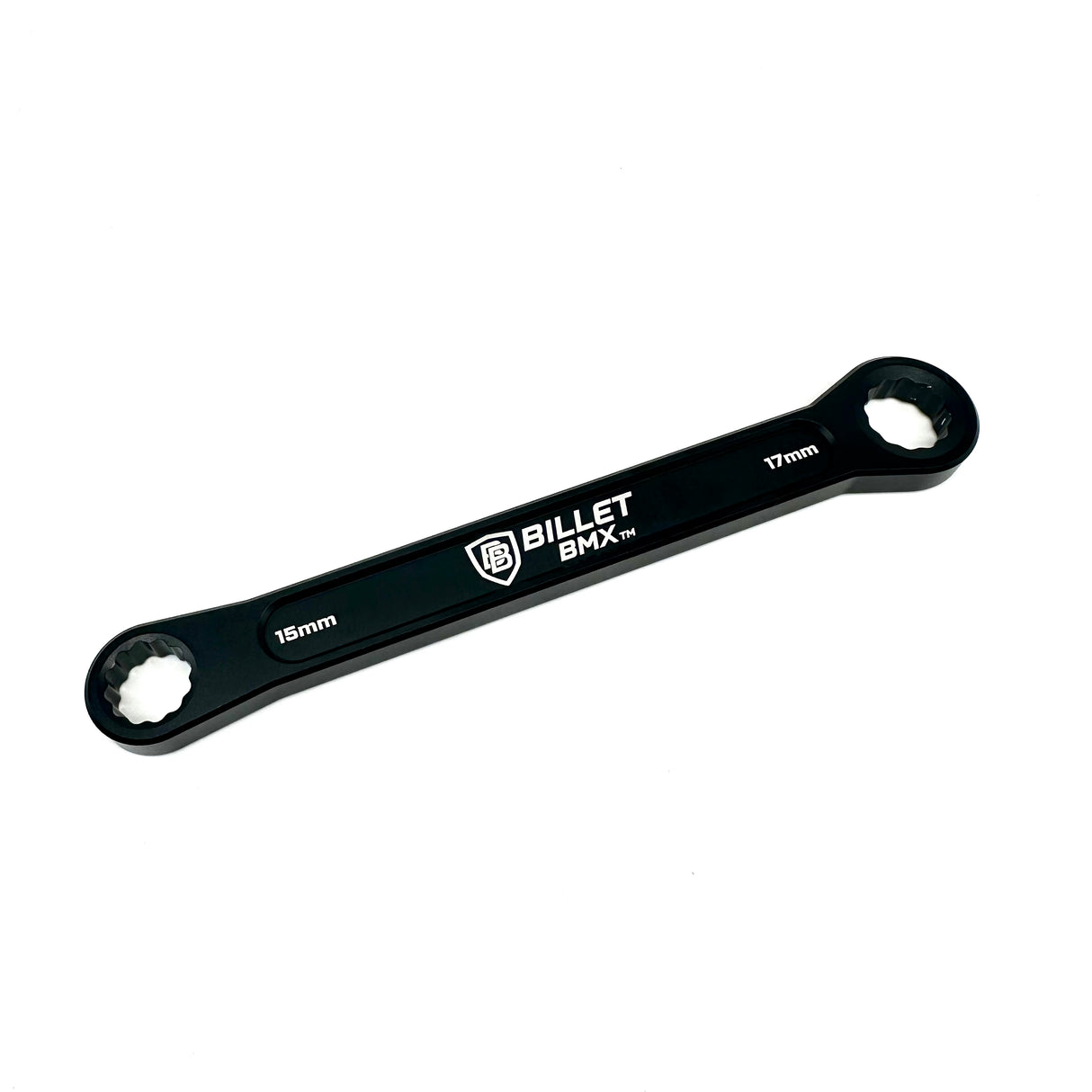 BILLET BMX DEEZ NUTS BILLET ALUMINUM BIKE AXLE NUT WRENCH 15mm & 17mm BIL-WRENCH-15MM-17MM-RED