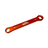 BILLET BMX DEEZ NUTS BILLET ALUMINUM BIKE AXLE NUT WRENCH 15mm & 17mm BIL-WRENCH-15MM-17MM-RED