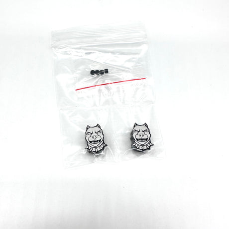 BILLET BMX PITBULL SHIELD UPGRADE FOR CHAIN TENSIONERS (2 Pack) CHAIN TENSIONERS BIL-SHIELD-WEED-GRN