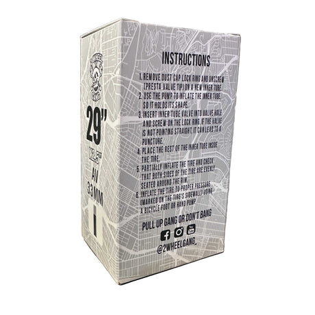 2 WHEEL GANG 29"X2.5" BICYCLE TIRE INNER TUBE 