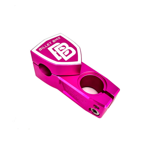 BILLET BMX SHIELD TOP LOAD STEM 57MM COLLECTOR SERIES STEMS BIL-STEM-57-SHIELD-RED
