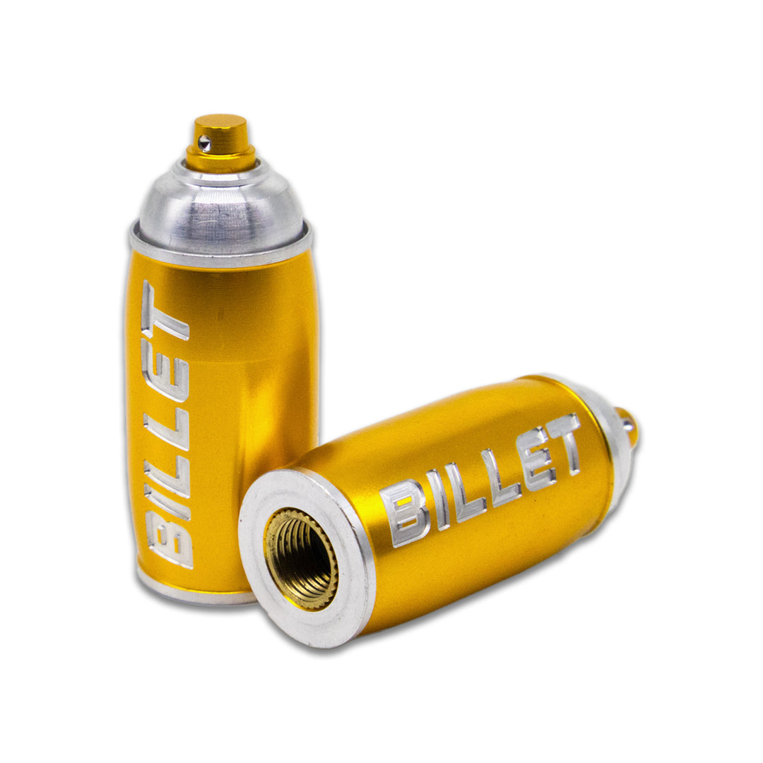 BILLET BMX Spray Paint Can Valve Stem Caps (2 Pack)