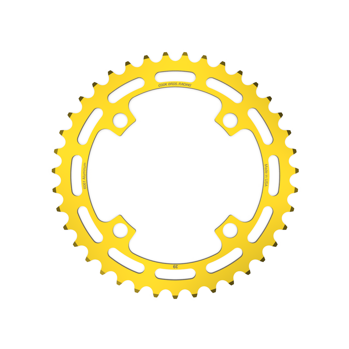 Cook Bros Racing Chainrings Drivetrain CB-CR21AL33238-BL