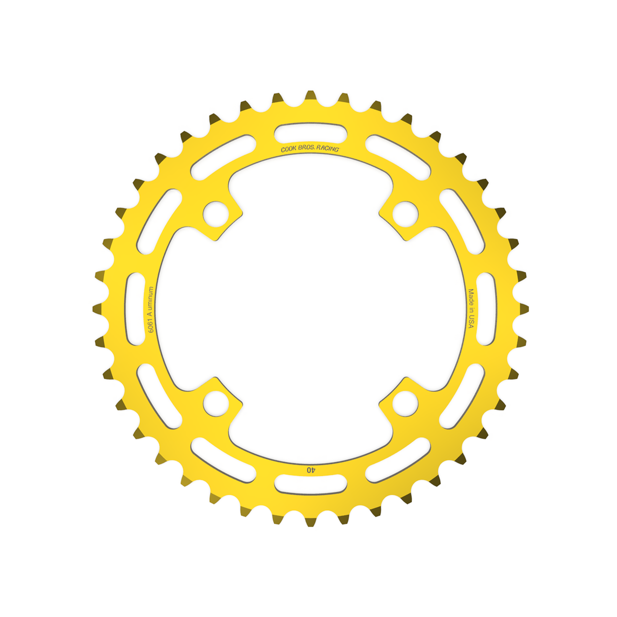 Cook Bros Racing Chainrings Drivetrain CB-CR21AL33238-BL