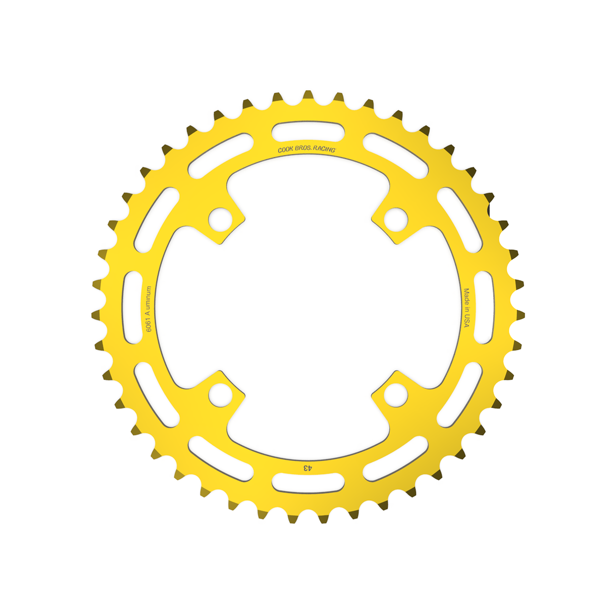 Cook Bros Racing Chainrings Drivetrain CB-CR21AL33238-BL