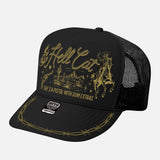 HELL CAT CURVED BILL HAT HATS WHE13033S