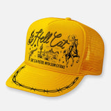 HELL CAT CURVED BILL HAT HATS WHE13033S