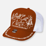 HELL CAT CURVED BILL HAT HATS WHE13033S