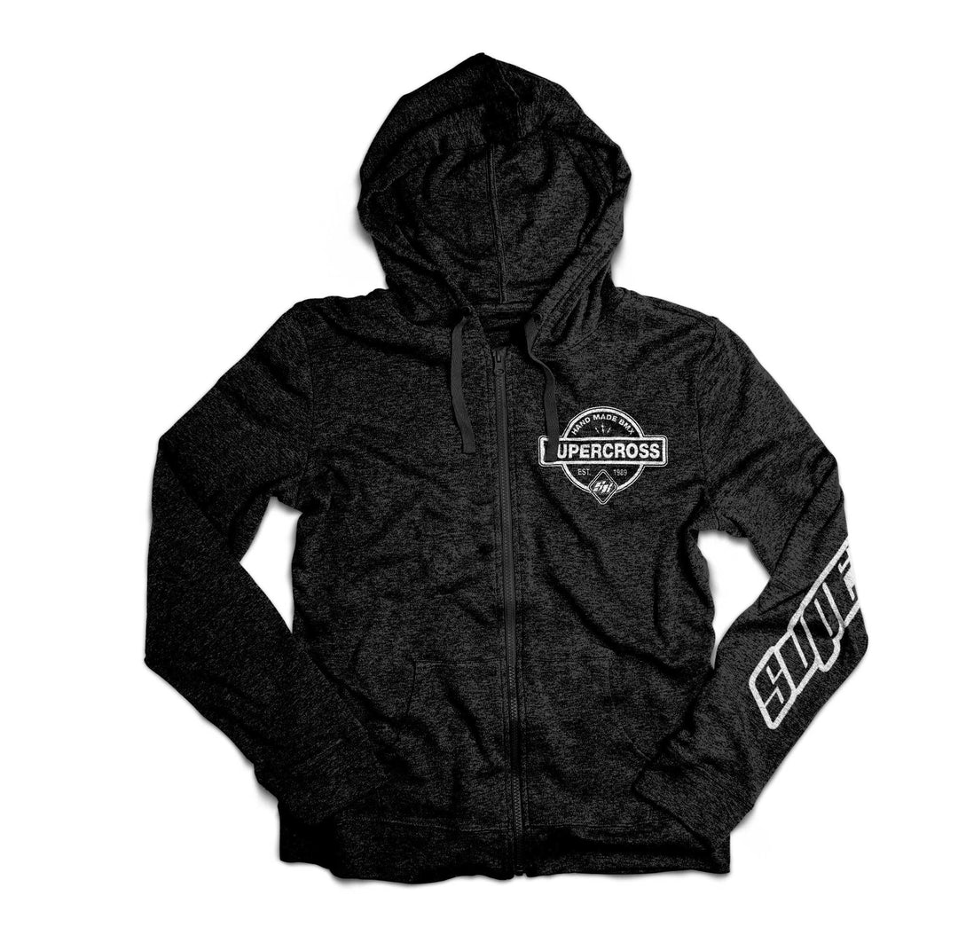 Supercross BMX | Hand Made BMX - Zip Up Hoodie Apparel SX-HDH-XSK