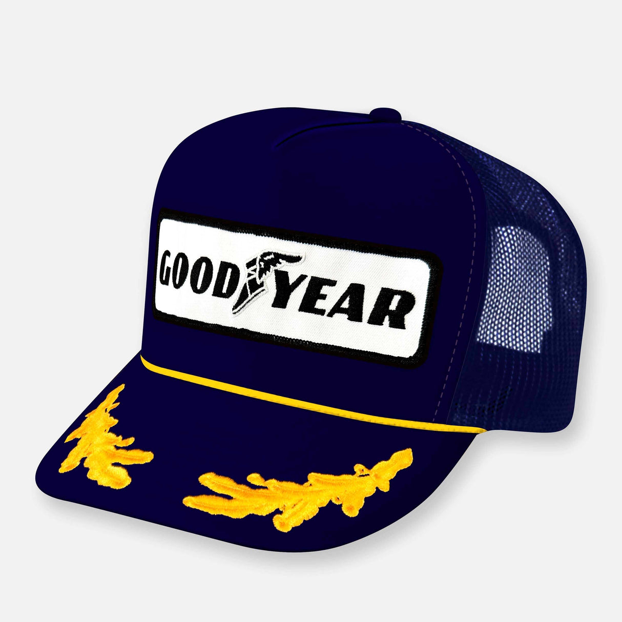 IF YOU AIN'T FIRST YOUR LAST PIT CREW CURVED BILL PATCH HAT Trucker Hats WIF10741S