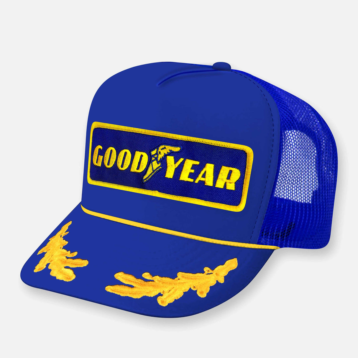 IF YOU AIN'T FIRST YOUR LAST PIT CREW CURVED BILL PATCH HAT Trucker Hats WIF10741S