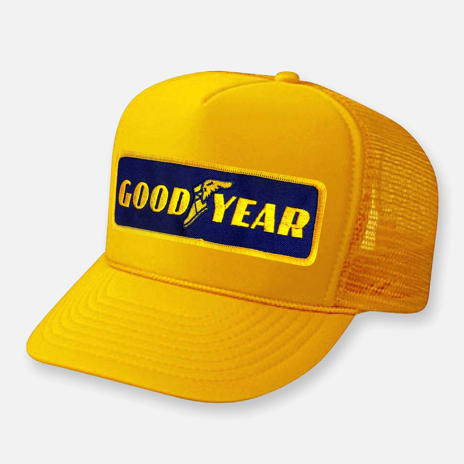 IF YOU AIN'T FIRST YOUR LAST PIT CREW CURVED BILL PATCH HAT Trucker Hats WIF10741S