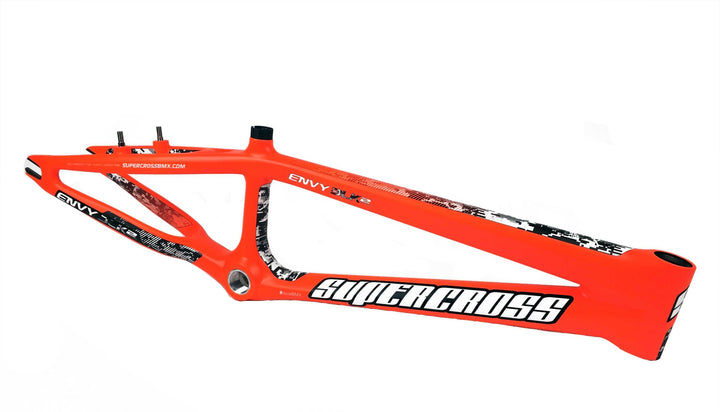 Supercross BMX | ENVY BLK 2 - Carbon Fiber BMX Race Frame Frames EB2-JNR-GCS