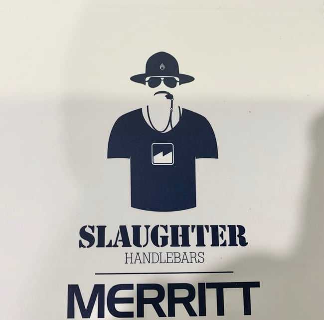 MERRITT SLAUGHTER BARS 4PCS HANDLEBARS BARME6000925BLA