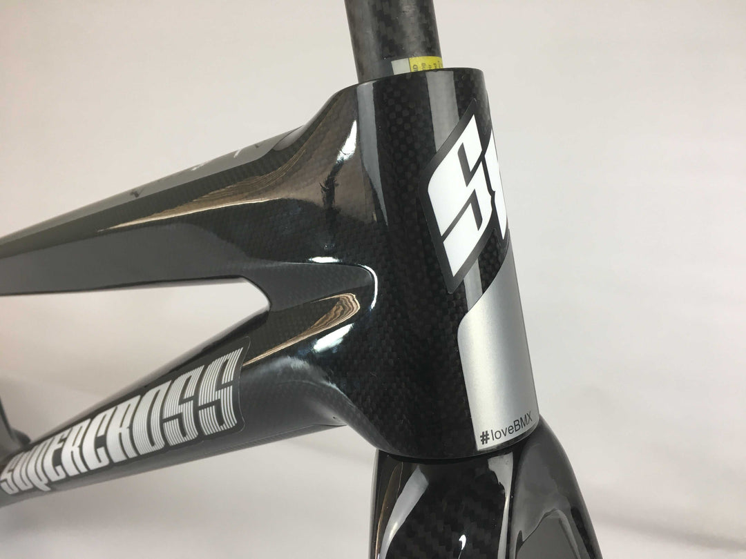 Supercross BMX | ENVY BLK 2 - Carbon Fiber BMX Race Frame Frames EB2-JNR-GCS