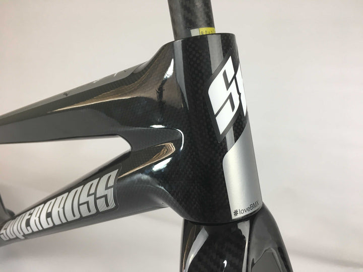 Supercross BMX | ENVY BLK 2 - Carbon Fiber BMX Race Frame Frames EB2-JNR-GCS