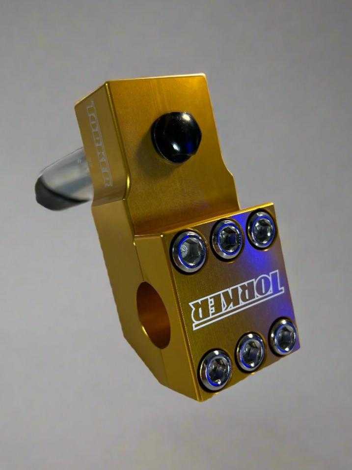 Torker Ultra 6 - 22.2 Quill Stem Bicycle Stem TOR-22-GOL