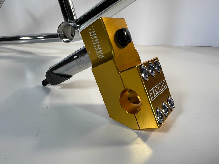 Torker Ultra 6 - 22.2 Quill Stem Bicycle Stem TOR-22-GOL