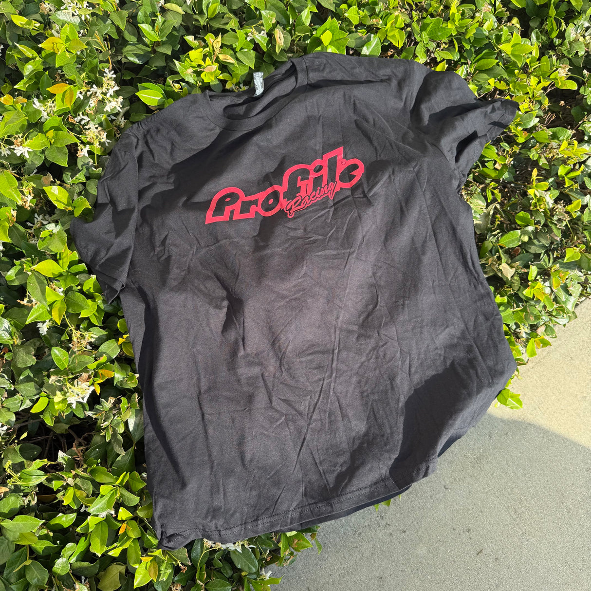PROFILE RACING RED LOGO TEE
