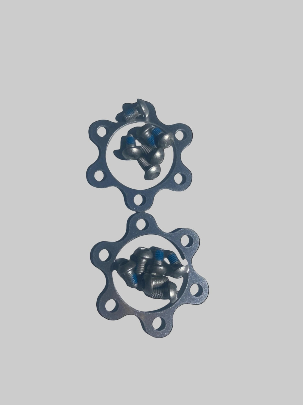 1 Set of R4 BMX 24″ 26″ 29″ Mag Wheels Aluminum Hub Covers Set W/ Screws, Silver sku-45015788912811