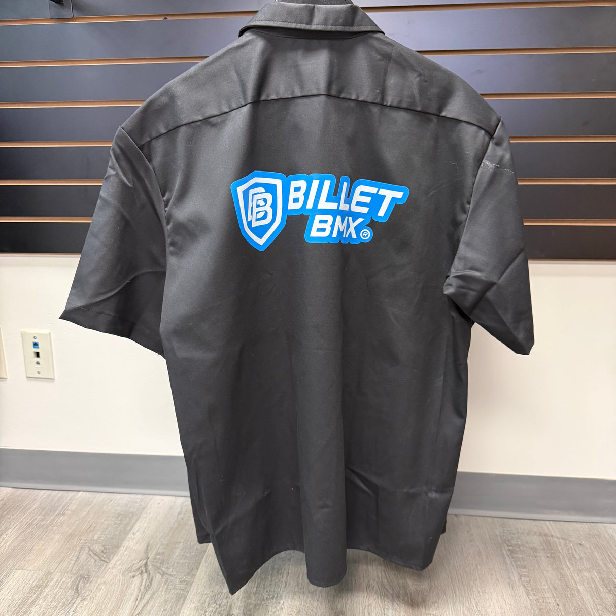 BILLET BMX LOGO DICKIES WORKSHIRT 2026 BLACK