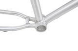 R4 Retro 6061 Aluminum 29" Pro BMX Frame & Chrome Fork, Raw W/ Clear Coat Decals Included BMX Frames sku-41549724254379