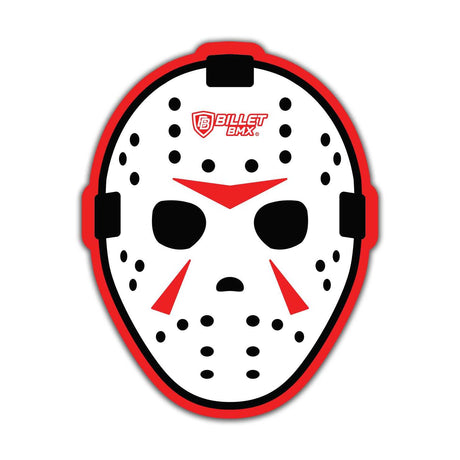 BILLET BMX JASON HOCKEY MASK STICKER BIL-STICKER-HOCKEYMASK-2