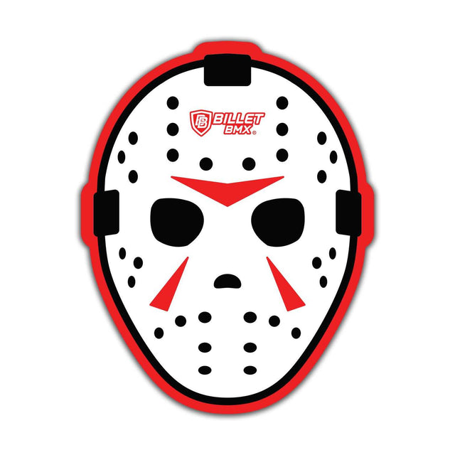 BILLET BMX JASON HOCKEY MASK STICKER BIL-STICKER-HOCKEYMASK-2