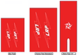 Legend Bike Co. | LRP Padset by Flite USA — Pete Loncarevich Signature BMX Pad Set sku-40930059485242