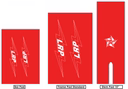 Legend Bike Co. | LRP Padset by Flite USA — Pete Loncarevich Signature BMX Pad Set sku-40930059485242