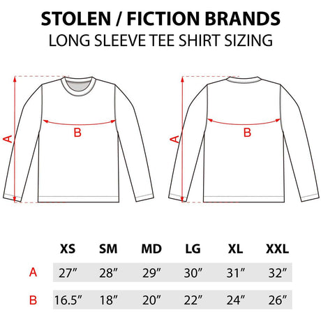 FAST-TIMES COLLECTION RIDE FAST DIE YOUNG LONG SLEEVE TEE Shirts & Tops S3978