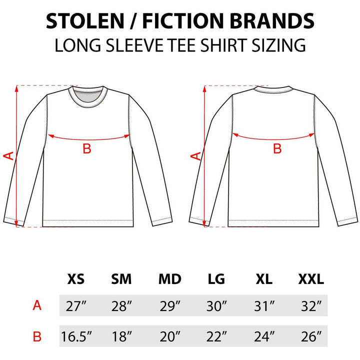 FAST-TIMES COLLECTION RIDE FAST DIE YOUNG LONG SLEEVE TEE Shirts & Tops S3978