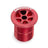 MERRITT FORK CAP WITH CABLE PASS THROUGH STEM CAP FORME9100BLA