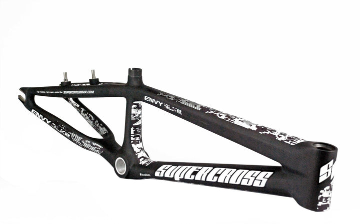 Supercross BMX | ENVY BLK 2 - Carbon Fiber BMX Race Frame Frames EB2-JNR-GCS