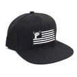 PROFILE RACING NATION SNAPBACK HATS HATS ALLBLACKNATION