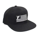 PROFILE RACING NATION SNAPBACK HATS HATS ALLBLACKNATION