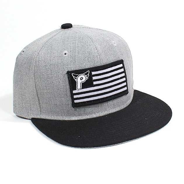 PROFILE RACING NATION SNAPBACK HATS HATS ALLBLACKNATION