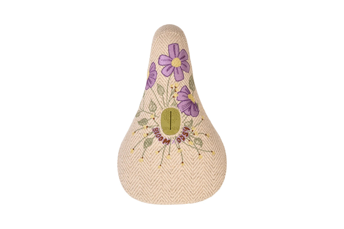 ODYSSEY x Bloom Fat Saddle CREAM CORDUROY w/FLOWERS