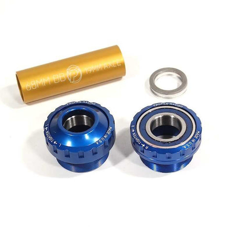 PROFILE RACING EURO EXTERNAL OUTBOARD BOTTOM BRACKET BOTTOM BRACKETS BBEXT6819RED
