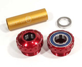 PROFILE RACING EURO EXTERNAL OUTBOARD BOTTOM BRACKET BOTTOM BRACKETS BBEXT6819RED
