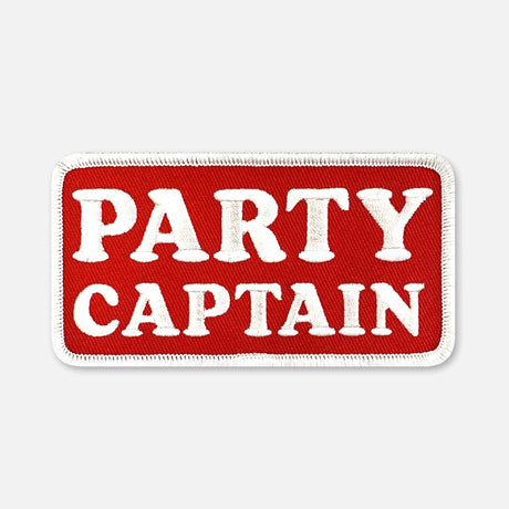 PARTY CAPTAIN PATCH Embroidered Patches WPA11319S
