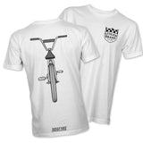 FAST BIKE WHITE TEE Shirts & Tops S3906