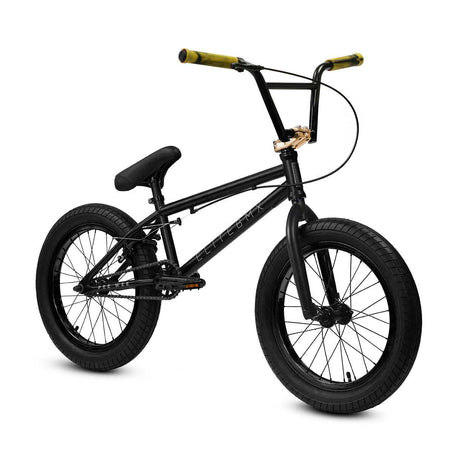 ELITE BMX PEE WEE 18" - BLACK GOLD BIKE PeeWee18" Elite BMX Black Gold