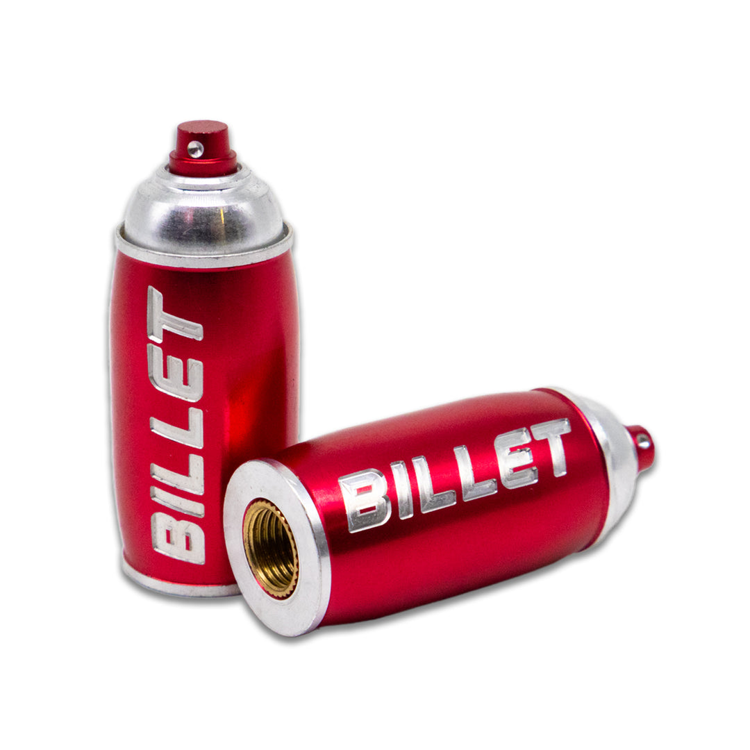 BILLET BMX Spray Paint Can Valve Stem Caps (2 Pack)
